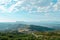 Dreamy Pyrenees mountains landscape at summertime in â€Žâ¨Caldearenasâ©, â¨Huescaâ©, â¨Spainâ©. View from Mudejar highway,